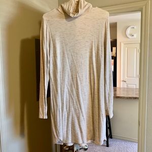 Abercrombie Cream Turtleneck Dress